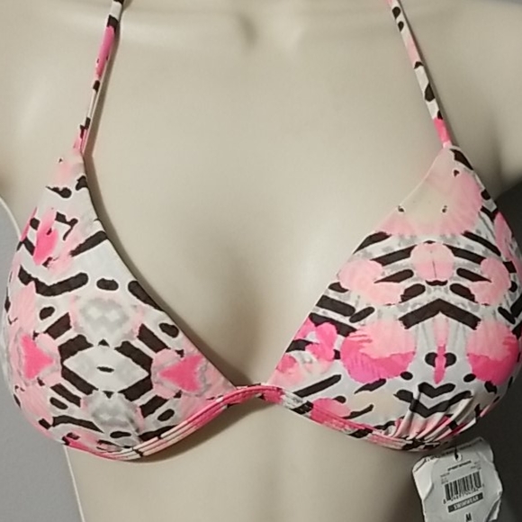 >OP> 2-Piece Pushup Halter, Side Tie String Bikini - Picture 9 of 15